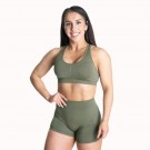 Scrunch Sports Bra, Washed Green thumbnail