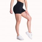 Scrunch Shorts, Black thumbnail