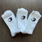 Gasp crew socks 3-pack, White thumbnail