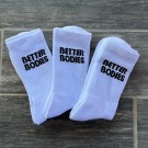 Better Bodies Crew Socks 3-pack, White thumbnail