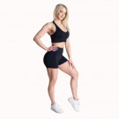 Scrunch Shorts, Black thumbnail