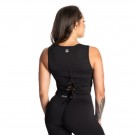Laced Tank Black thumbnail