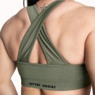 Scrunch Sports Bra, Washed Green thumbnail