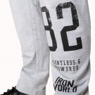 Graphic Standard Sweatpants, Light Grey Melange thumbnail