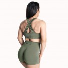 Scrunch Sports Bra, Washed Green thumbnail