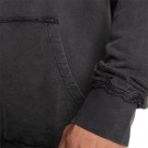 Washed Hoodie, Acid washed black thumbnail