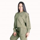 Acid Washed Sweater, Acid washed green thumbnail