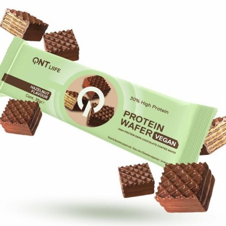 QNT Vegan Protein Wafer Bar Hazelnut Cream 35g