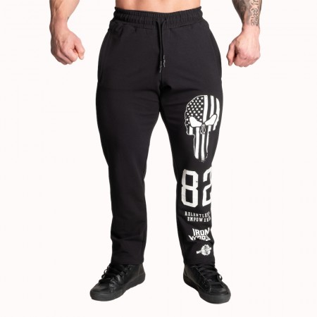 Graphic Standard Sweatpants, Black