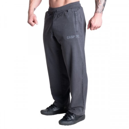 GASP Acid sweatpant, Acid washed black