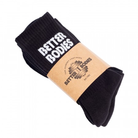 BB crew socks 3-p, Black