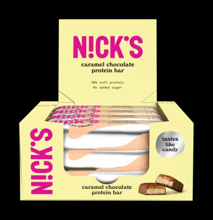 Nicks Protein Bar Caramel Chocolate 50g