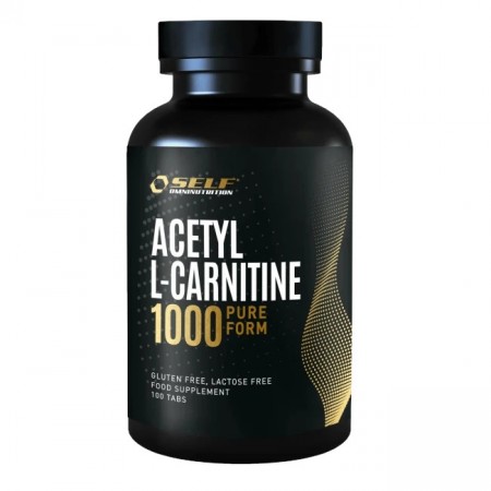 Self Acetyl L-Carnitine 1000, 100 tabs