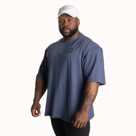 Union Iron Tee, Sky Blue Melange
