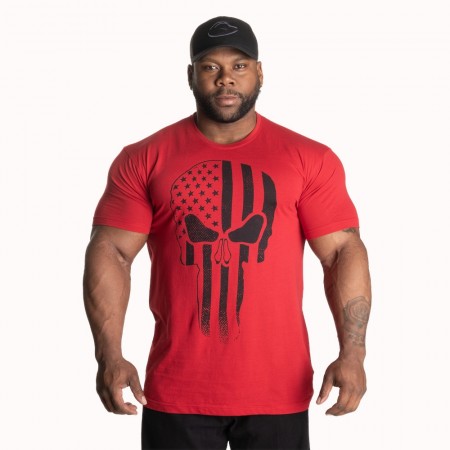 Skull standard tee, Chili Red