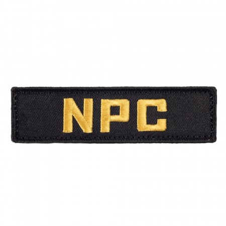 NPC embroidered patch