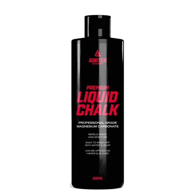 IA Ignited Liquid Chalk er et uunnværlig verktøy for deg som ønsker best mulig grep og maksimal kontroll i alle løft.