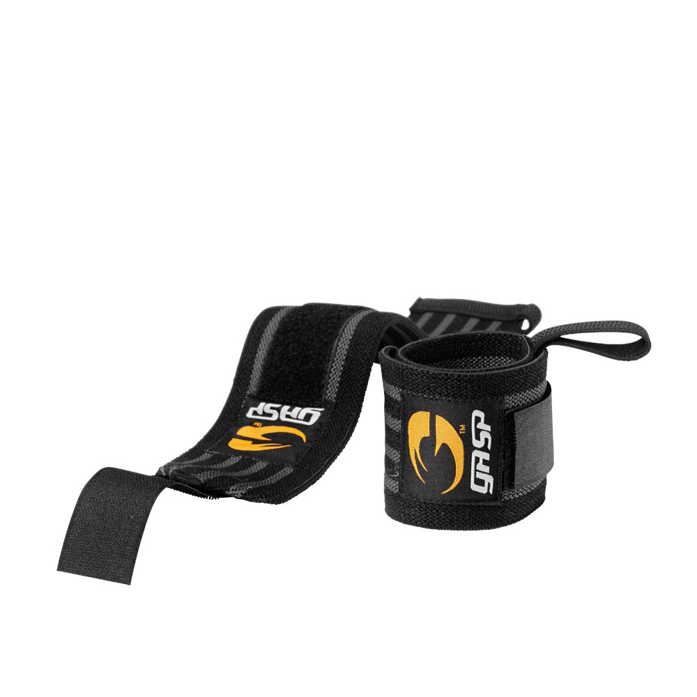 Hardcore Wrist Wraps offer support and stability during all lifts. Most beneficial for pressing exercises