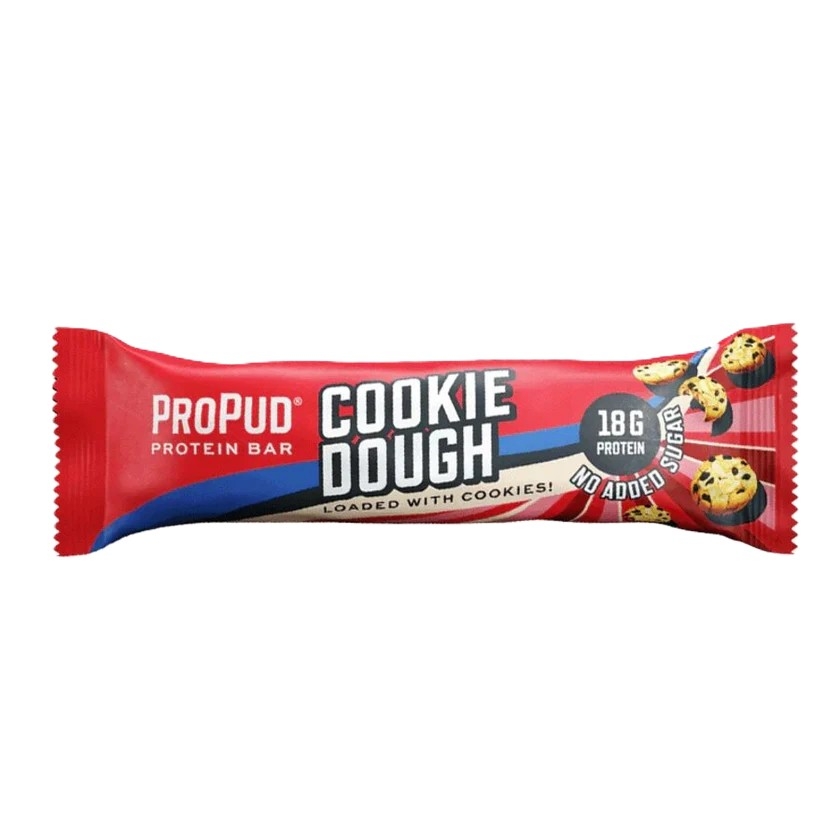 18 gram proteiner per bar

Deilig smak av sjokolade og cookies

